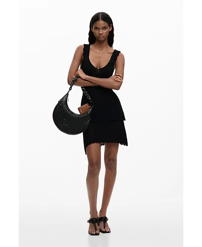 Desigual Women's Strappy Knit Dress