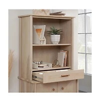 Sauder Whitaker Point Commercial Office Hutch, Maple finish