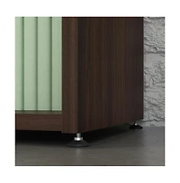 Sauder Affirm Commercial Office Bookcase, Hudson Elm finish