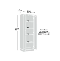 Sauder Homeplus w 2-Door Cabinet Bo 3a