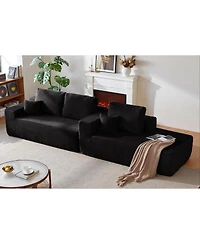Streamdale Furniture 104" Cloud Sectional Sofa with L-Shape Chaise