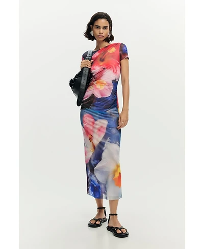 Desigual Women's Sleeveless printed dress