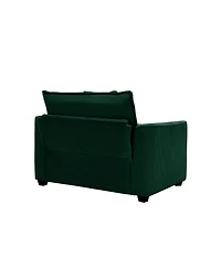 Streamdale Furniture Corduroy 3-Piece Oversized Sectional Sofa with 2-Seater and 3-Seater