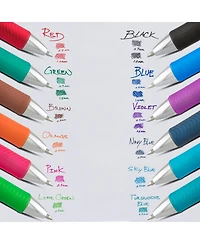 Pentel EnerGel Rtx Retractable Liquid Gel Pen, (0.7mm) Metal Tip, Medium Line,0.7mm, 12-Pk Hanging Window Box