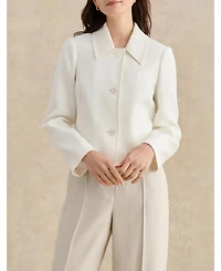 Hobbs London Women's Adeen Linen Jacket
