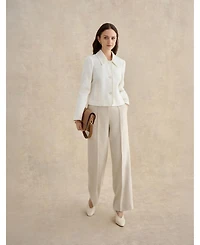 Hobbs London Women's Adeen Linen Jacket