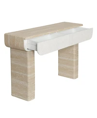Streamdale Furniture Entryway Console Table with 2 Hidden Drawers