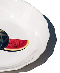 Abode Homewares Fruitstand 13.7" Melamine Serving Bowl
