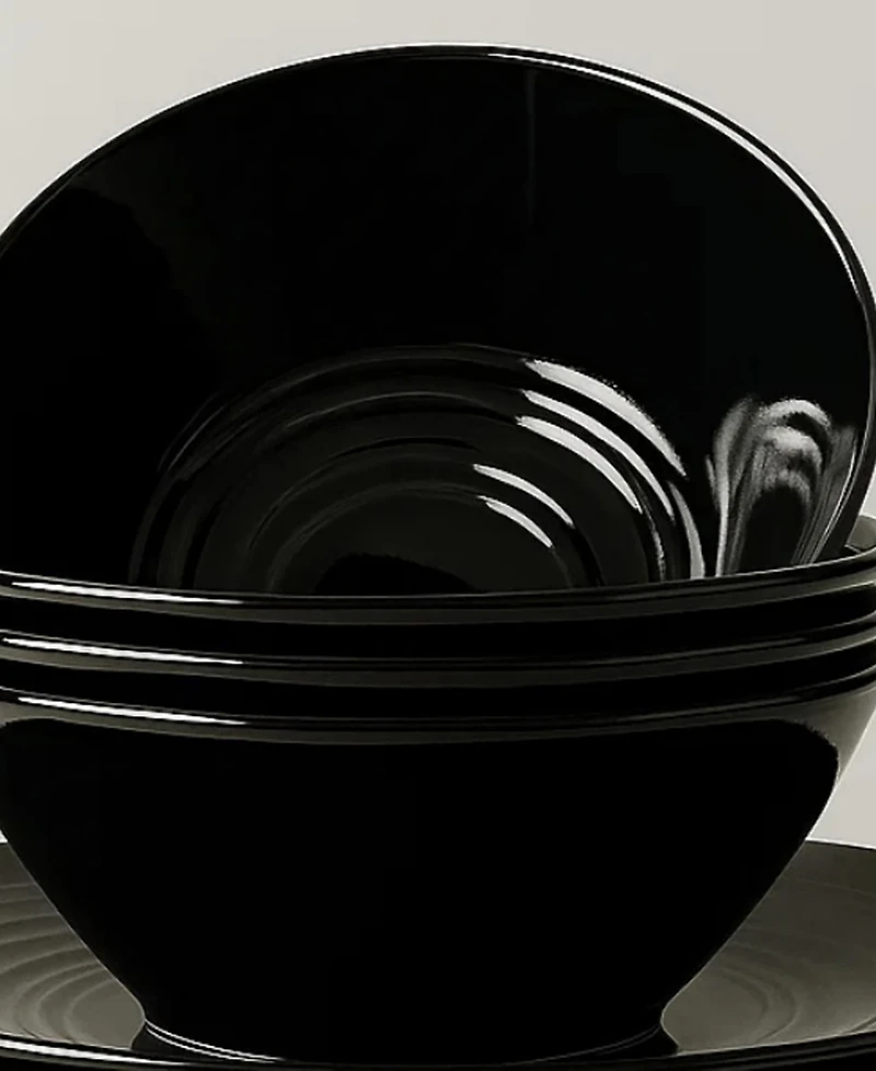 Abode Homewares Barro NewWave Melamine 12-Piece Dinnerware Set