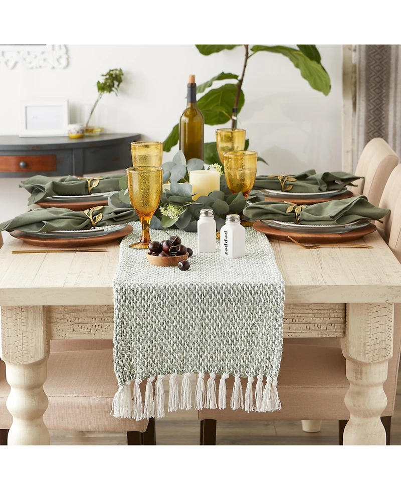 Design Imports Woven Table Runner, 15" x 72"
