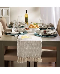 Design Imports Diamond Table Runner, 15" x 72"