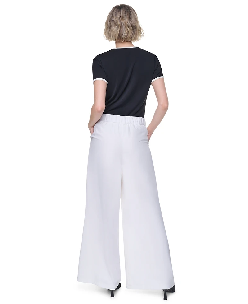 Dkny Women's Every Day Stretch Wide-Leg Pants