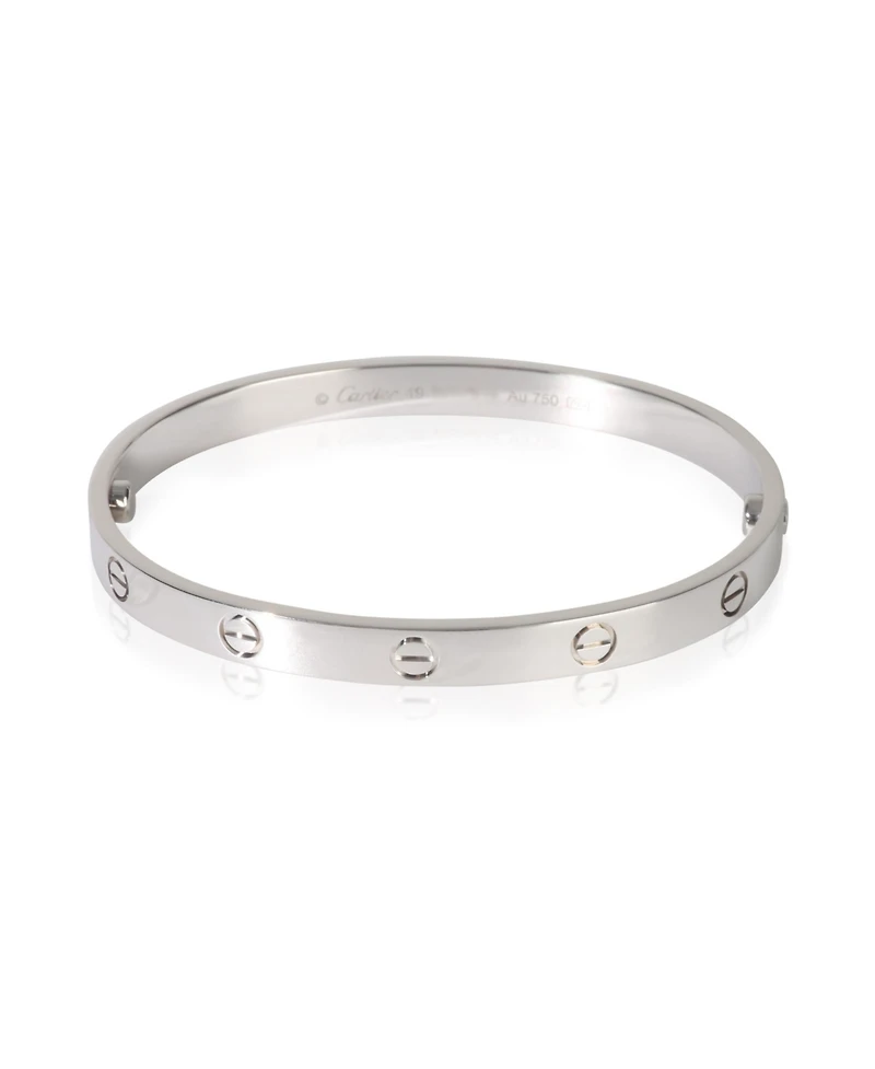 Pre-Owned Cartier White Gold Love Bracelet