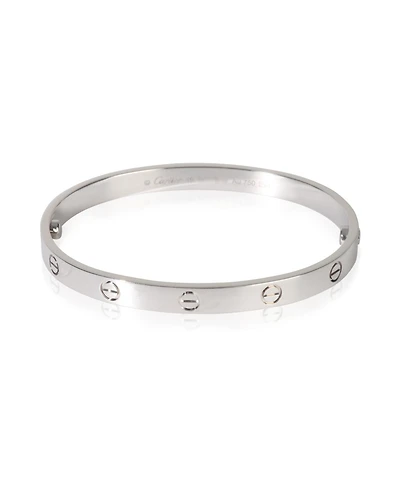 Pre-Owned Cartier White Gold Love Bracelet