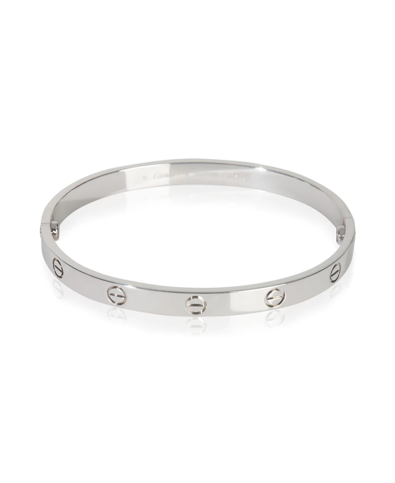 Pre-Owned Cartier White Gold Love Bracelet