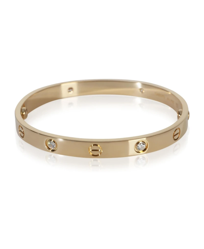 Pre-Owned Cartier Yellow Gold Diamond Love Bracelet