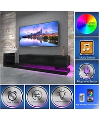 Streamdale Furniture Led Tv Stand Outlet