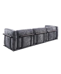 Streamdale Furniture Fashionable modular chenille sofa with iron and wood frame