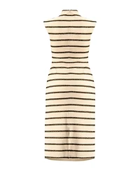 Ivonne Women's Striped Jersey Midi Dress