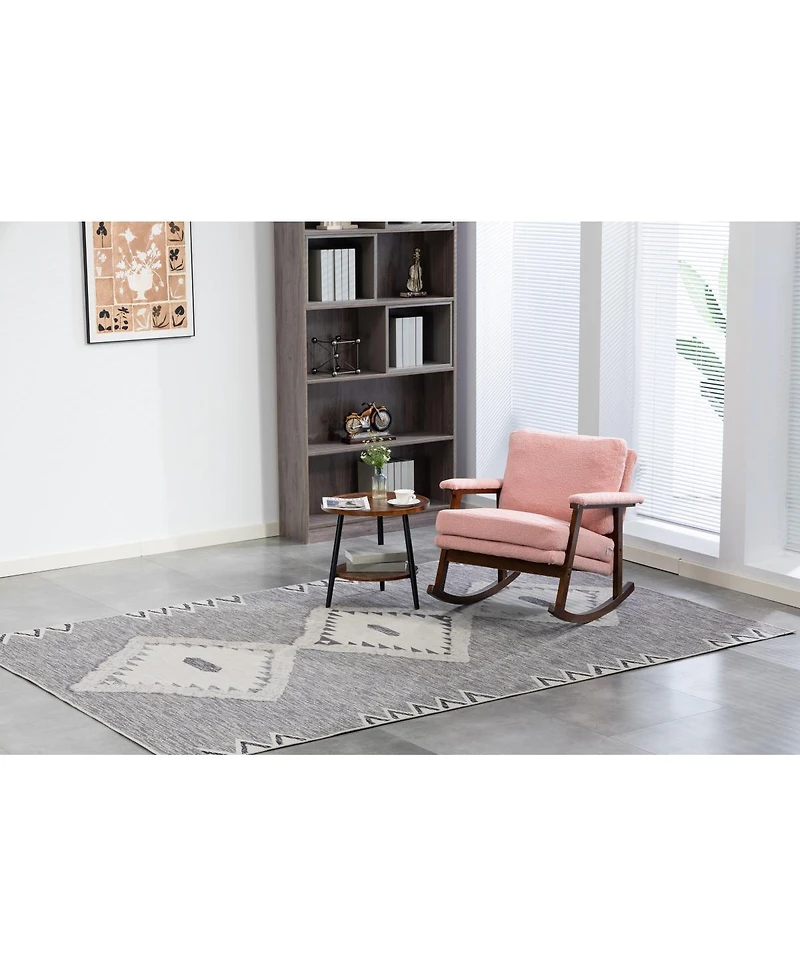 Streamdale Furniture Mid-Century Rocking Accent Chair