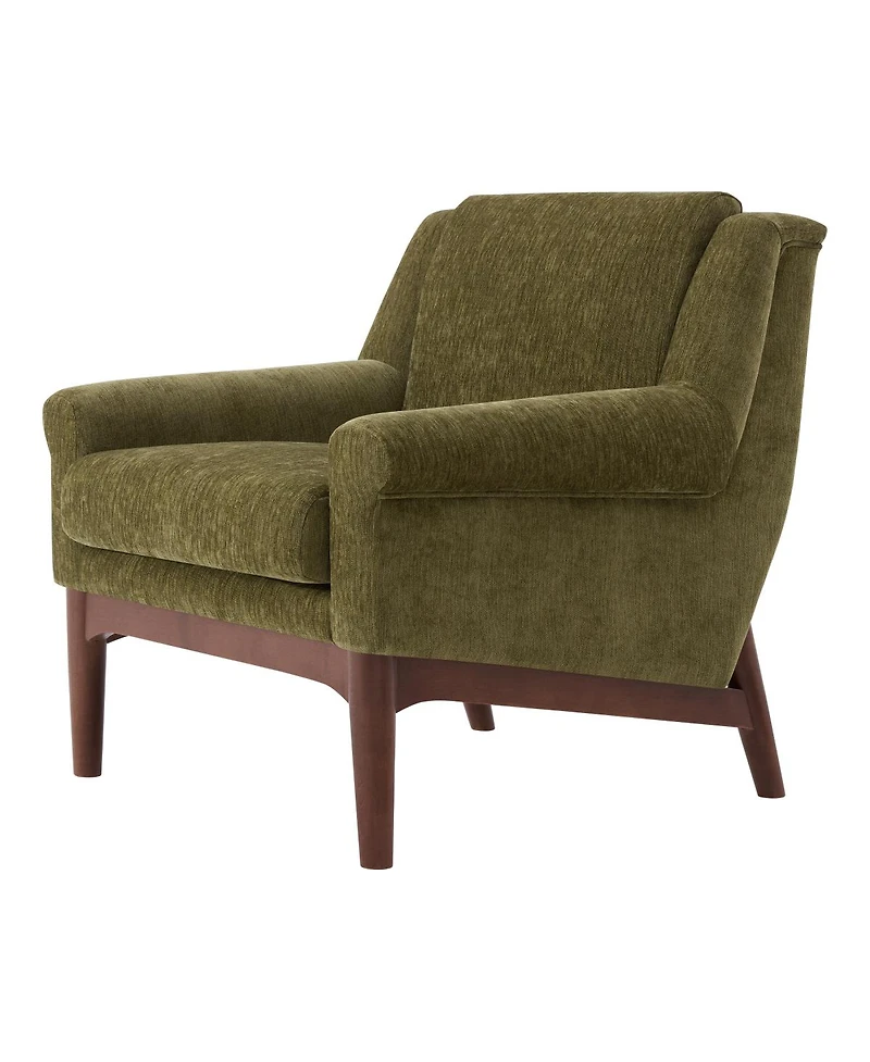 Streamdale Furniture Mid-Century Modern Accent Chair with Flared Arms
