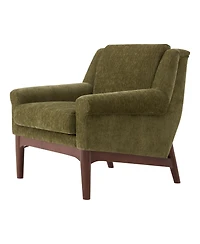 Streamdale Furniture Mid-Century Modern Accent Chair with Flared Arms