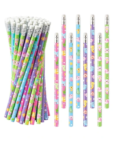 Gnuadz Axolotl Pencils Erasers Classroom Party Favors 60pcs