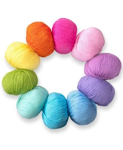 Gnuadz Studio Sam Cotton Yarn Knitting Crochet Blankets Clothes