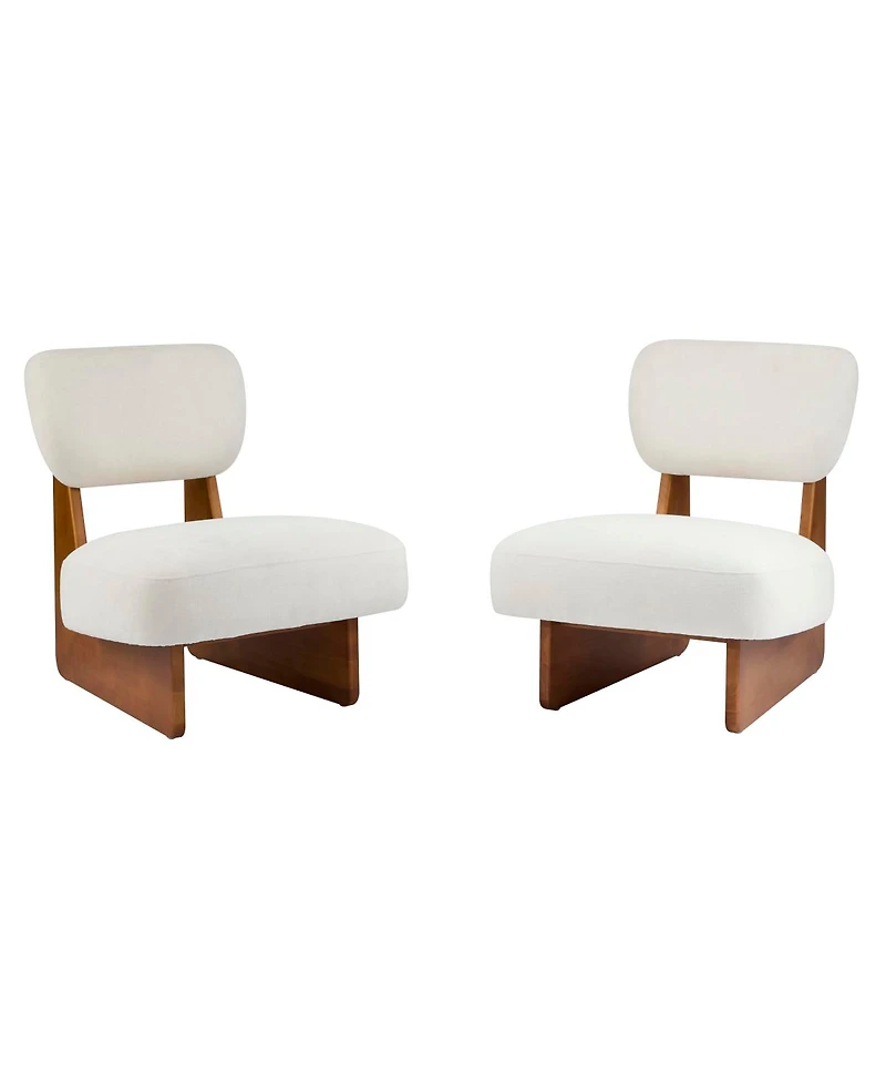 Streamdale Furniture Modern Lounge Chair (Set of 2)