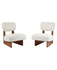 Streamdale Furniture Modern Lounge Chair (Set of 2)