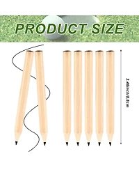 Gnuadz Golf Pencils Bulk Mini Hexagonal Wood Hb Pre-Sharpened