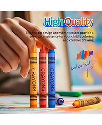 Gnuadz Crayons Bulk Party Favors Birthday Goody Bags Stocking Stuffers 20 Pack