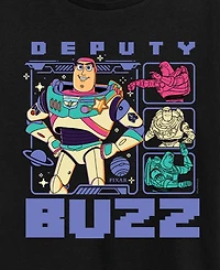 Hybrid Apparel Plus Toy Story 5 Deputy Buzz Short-Sleeve Graphic T-Shirt