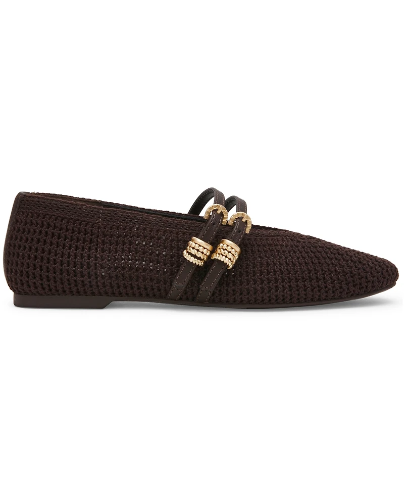 Dv Dolce Vita Women's Lespina Knitted Mary Jane Flats