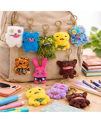 Fuggler Pack of 6 Zuru Fuggler Keyring 5 Inch Plush Toy Mystery Random Assortment