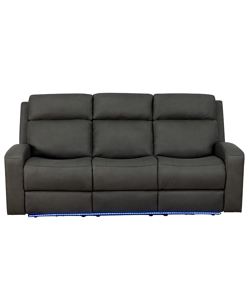 Hewitt 85" Leather Power Reclining Sofa