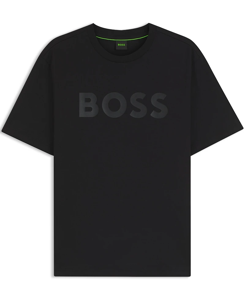 Boss by Hugo Men's Cotton Regular-Fit Tonal Logo T-Shirt