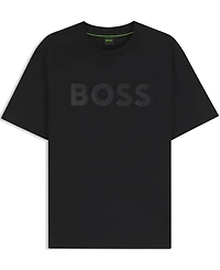 Boss by Hugo Men's Cotton Regular-Fit Tonal Logo T-Shirt