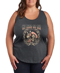 Hybrid Apparel Plus Size Toy Story 5 Ride or Die Jessie Bullseye Racerback Sleeveless Tank Top