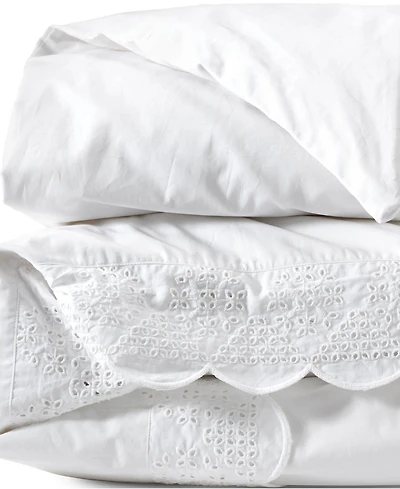 Lands' End Eyelet Duvet Cover