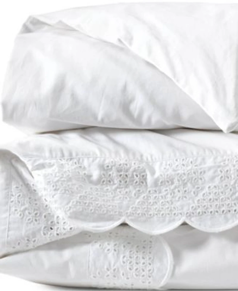 Lands End Eyelet Duvet Cover