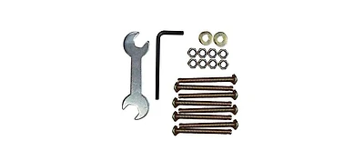 Kings Brand Furniture Bed Frame Hardware Set for Headboard and Footboard Includes Accessories