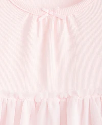 First Impressions Baby Girls' Short-Sleeve Tulle-Skirt Dress, Macy's Exclusive