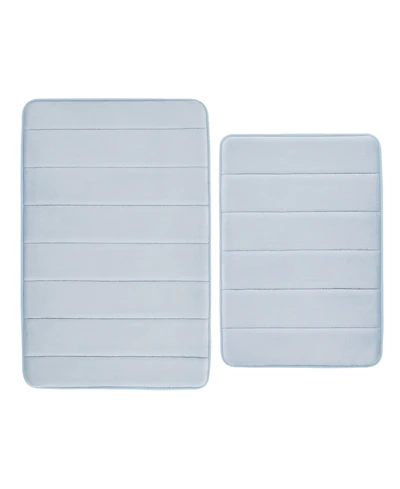 Truly Soft Solid Memory Foam 2-Pc. Bath Rug Set