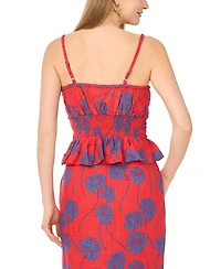 1.state Women's Smocked Bodice Top