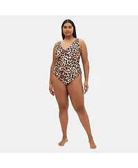 City Chic Plus Vigo Print 1 Piece