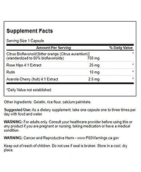 Swanson Full Spectrum Citrus Bioflavonoid Complex, Aids Vitamin C Absorption and Immune Health, Bitter Orange Bioflavonoids, 250 Capsules, 1 Pack