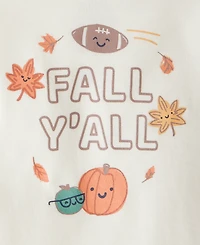 First Impressions Baby Boys' 3M-24M Mix & Match Long-Sleeve Fall Y'all T-Shirt, Macy's Exclusive