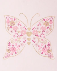 First Impressions Baby Girls' 3M-24M Mix & Match Short-Sleeve Butterfly Peplum T-Shirt, Macy's Exclusive