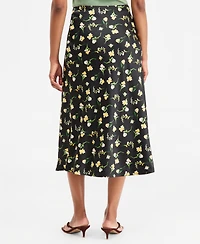 On 34th Women's Printed Midi Slip Skirt